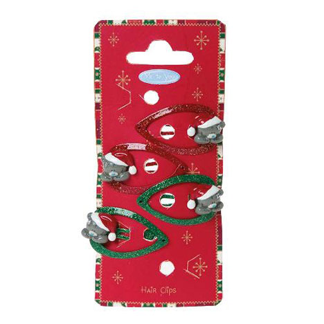 Me to You Bear Christmas Hair Clip Set £4.99
